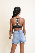 Load image into Gallery viewer, Floral Lattice Bralette
