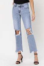 Load image into Gallery viewer, Super High Rise 90&#39;s Straight Crop Jeans
