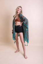 Load image into Gallery viewer, Touch of Morroco Tapestry Tassel Kimono
