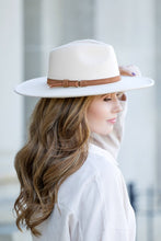 Load image into Gallery viewer, Wide Brim Panama Fedora Hat
