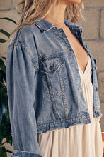 Load image into Gallery viewer, Tara Denim Jacket
