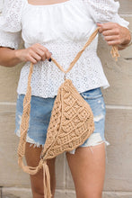 Load image into Gallery viewer, Macrame Sling Bag
