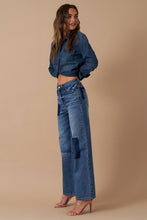 Load image into Gallery viewer, Relaxed Wide Leg Patchwork Jeans
