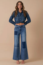 Load image into Gallery viewer, Relaxed Wide Leg Patchwork Jeans
