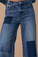 Load image into Gallery viewer, Relaxed Wide Leg Patchwork Jeans
