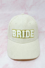 Load image into Gallery viewer, Bride Corduroy Ball Cap
