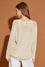 Load image into Gallery viewer, Hollow Detail Cardigan Sweater
