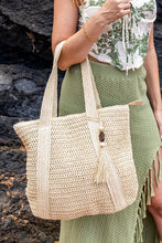 Load image into Gallery viewer, Izola Carry All Tassel Tote
