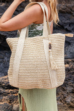 Load image into Gallery viewer, Izola Carry All Tassel Tote
