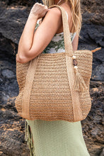 Load image into Gallery viewer, Izola Carry All Tassel Tote
