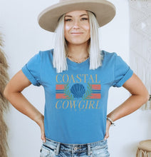 Load image into Gallery viewer, Coastal Cowgirl Graphic Tee
