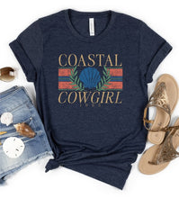 Load image into Gallery viewer, Coastal Cowgirl Graphic Tee
