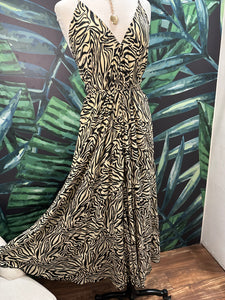 Safari magic maxi dress