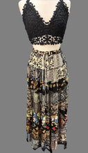 Load image into Gallery viewer, Patchwork boho skirt
