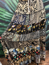 Load image into Gallery viewer, Patchwork boho skirt
