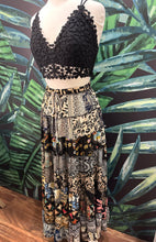 Load image into Gallery viewer, Patchwork boho skirt
