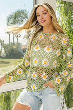 Load image into Gallery viewer, Daisy Crochet Top
