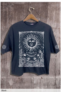 Sun graphic tee