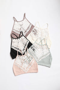 Sabrina  Bralette (Multiple colors)